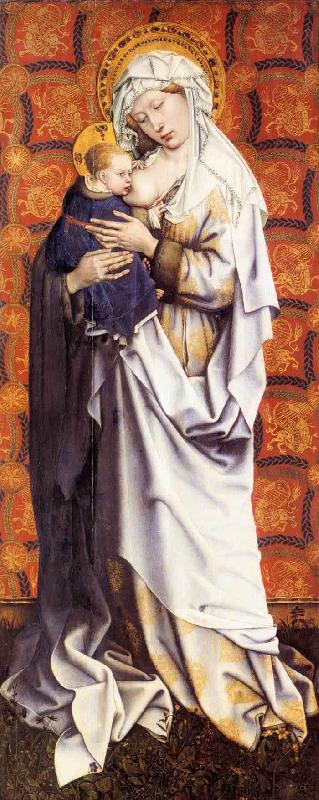 Master Of Flemalle Virgin and Child oil painting image